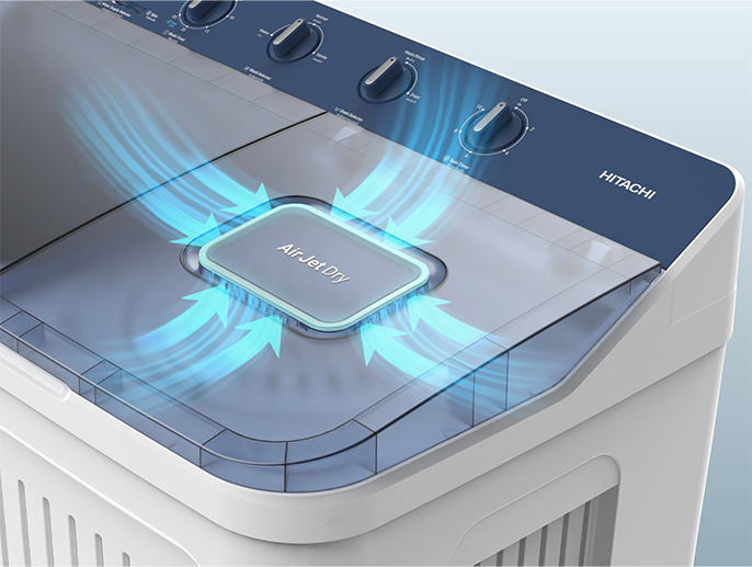 Hitachi Twin Tub Washing Machine